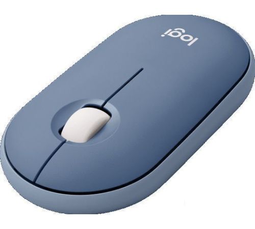Мышь Logitech M350 Pebble темно-синий