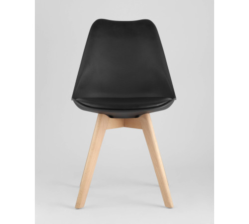 Стул Stool Group Frankfurt New Y863 черный/деревянные ножки