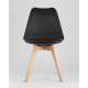 Стул Stool Group Frankfurt New Y863 черный/деревянные ножки