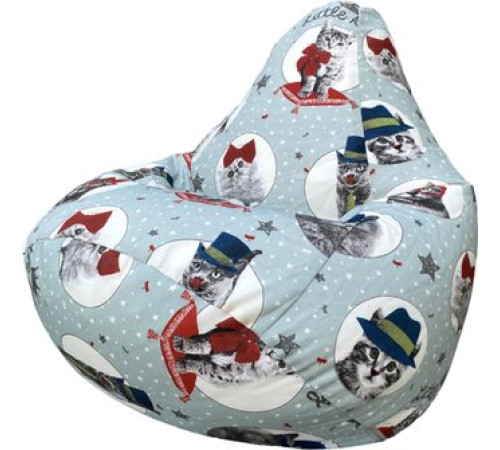 Кресло-мешок Flagman Груша Мега Г3.4-17 Литл Китти А01
