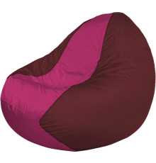 Кресло-мешок Flagman Classic К2.1-46 бордовый/фуксия