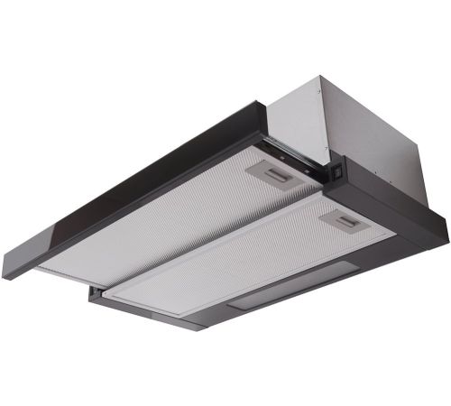 Кухонная вытяжка Exiteq EX-1076 черное стекло