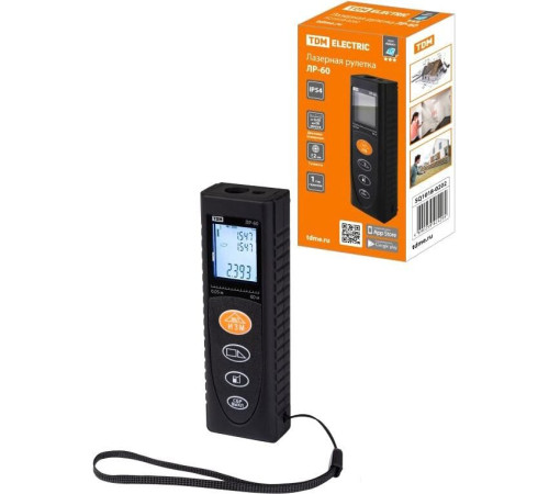 Лазерный дальномер TDM Electric ЛР-60 SQ1018-0202