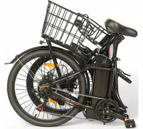 Электровелосипед SameBike City Master MY-E04 черный, разобранный, в коробке