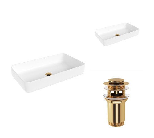 Умывальник Lauter 21487-60 + клапан 21190G