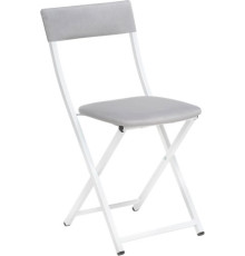 Стул Woodville Elevis светло-серый/белый