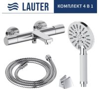 Смеситель Lauter Temp 21YH50427-4 с лейкой Living Nevada 21S10146