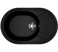 Кухонная мойка Ulgran U-610 344 ультра-черный
