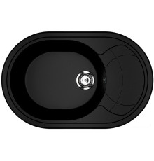 Кухонная мойка Ulgran U-610 344 ультра-черный