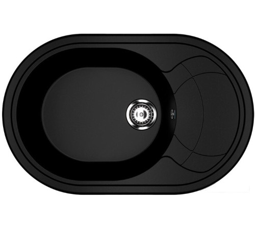 Кухонная мойка Ulgran U-610 344 ультра-черный