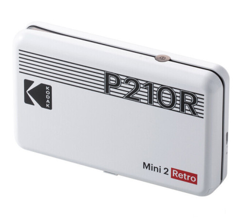 Мобильный фотопринтер Kodak Mini 2 Retro P210R W