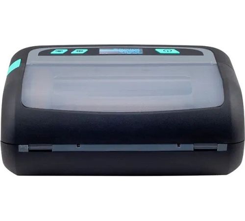 Принтер этикеток Xprinter XP-P441B USB, Bluetooth с чехлом и ремнём