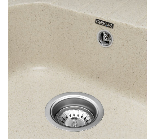 Кухонная мойка Gerhans B20 бежевый