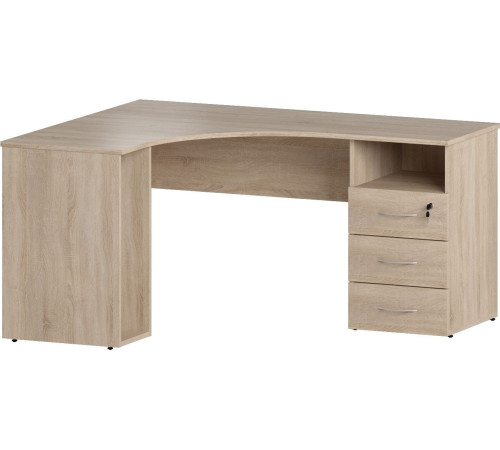 Стол Славянская столица С-085/1 левый, дуб сонома