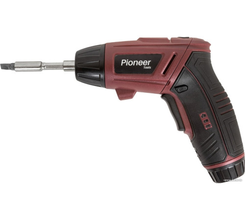 Электроотвертка Pioneer Tools CS-M0401 с 1-им АКБ, оснастка