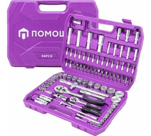 Универсальный набор инструментов Помощник 4941-5 94 предмета