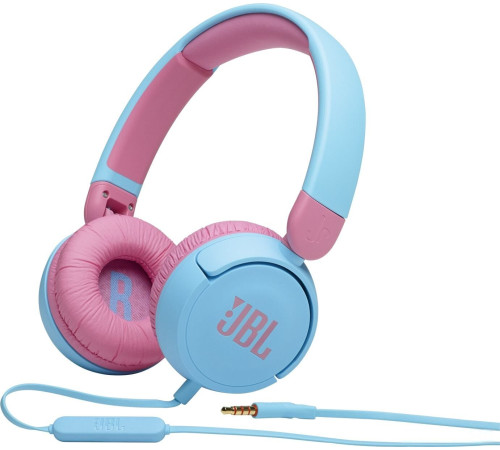 Наушники JBL JR310 голубой/розовый