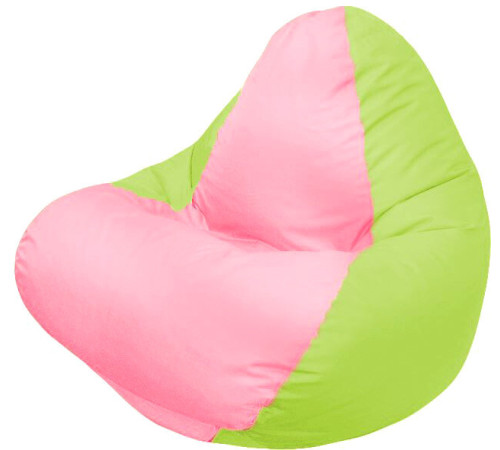 Кресло-мешок Flagman Relax Г4.1-045 салатовый/розовый