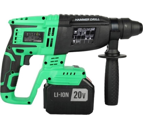 Перфоратор Zitrek ZKCH20 PRO 083-1060 с 2-мя АКБ, кейс