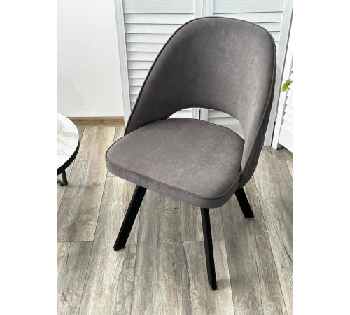 Стул M-City Duna 670M05339 B28 темно-серый/черный