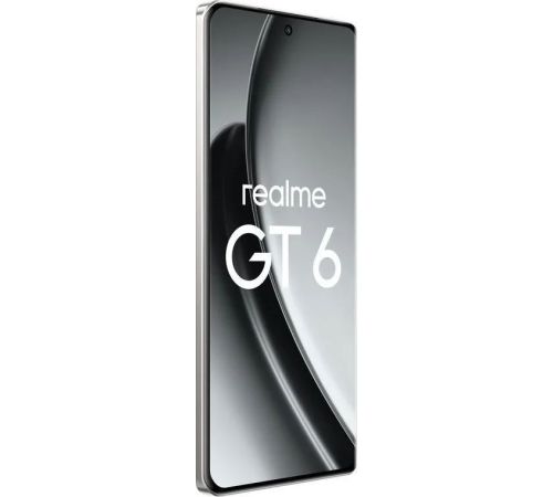 Телефон Realme GT 6 12GB/256GB международная версия зеркальный серебряный