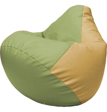 Кресло-мешок Flagman Груша Макси Г2.3-1913 оливковый/бежевый