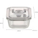 Контейнер вакуумный CASO VacuBoxx E-set