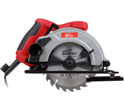 Дисковая циркулярная пила Wortex CS 1612