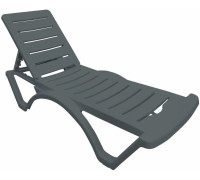 Шезлонг Adriano Classic графит