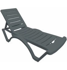 Шезлонг Adriano Classic графит