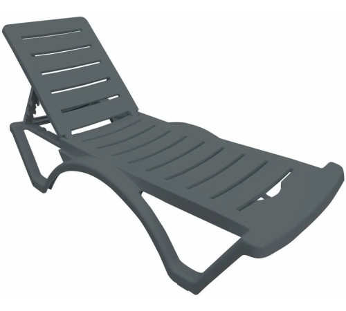 Шезлонг Adriano Classic графит