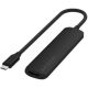 Док-станция Satechi 4-in-1 USB-C Slim Multiport Adapter 4K ST-P4SK черный