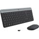 Клавиатура + мышь Logitech MK470 Slim Wireless Combo 920-009206 графитовый
