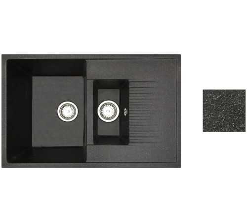 Кухонная мойка БелЭворс Forma R черный