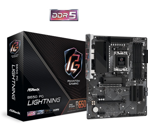 Материнская плата ASRock B650 PG Lightning