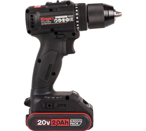 Дрель-шуруповерт Kress KU212.1 с 2-мя АКБ, кейс