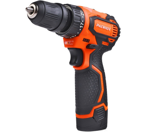 Дрель-шуруповерт Patriot BR 369Li 180201369 с 2-мя АКБ, кейс