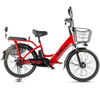 Электровелосипед Eltreco Intro Cruise 2023 красный