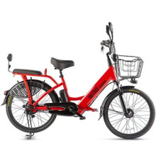 Электровелосипед Eltreco Intro Cruise 2023 красный