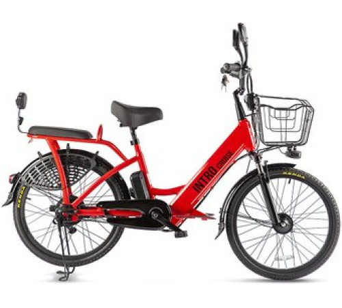 Электровелосипед Eltreco Intro Cruise 2023 красный