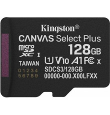 Карта памяти Kingston Canvas Select Plus microSDXC 128GB SDCS3/128GBSP