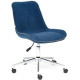 Кресло TetChair Style флок, синий