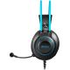 Наушники A4Tech Fstyler FH200U черный/голубой