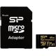 Карта памяти Silicon-Power Golden Series High Endurance microSDXC SP064GBSTXDV3V1HSP 64GB с адаптером