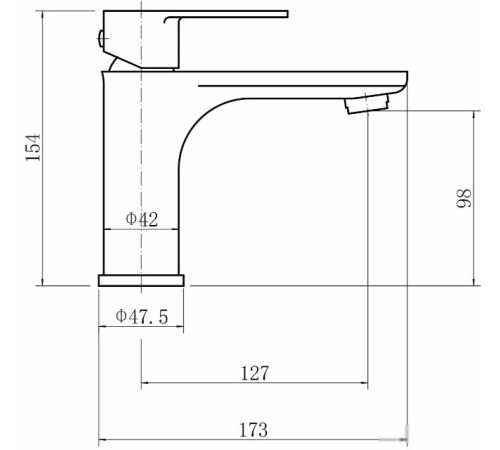Смеситель Fashun A51117