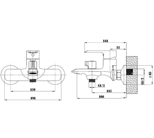 Смеситель Esko Sorrento SR54