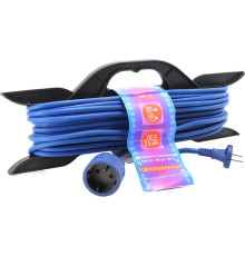 Удлинитель Power Cube 20 м синий/черный [PC-B1-F-20-R]