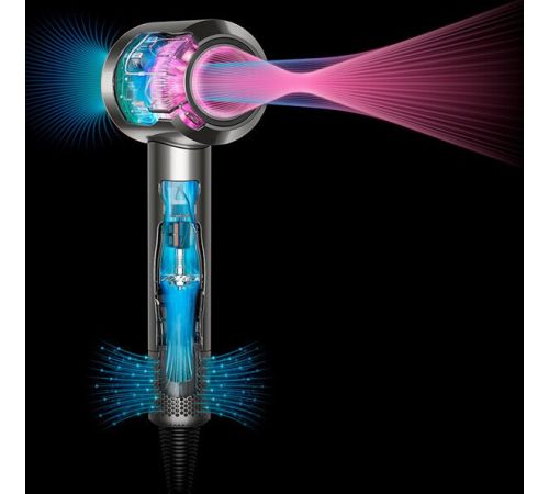 Фен Dyson HD07 Supersonic 113277-01 евровилка, берлинская лазурь/медный