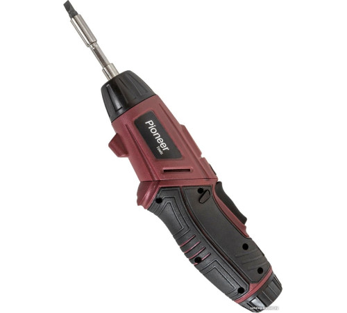 Электроотвертка Pioneer Tools CS-M0401 с 1-им АКБ, оснастка