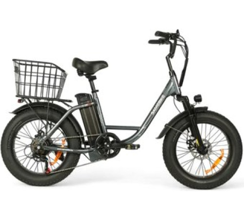 Электровелосипед SameBike FX-500 серый